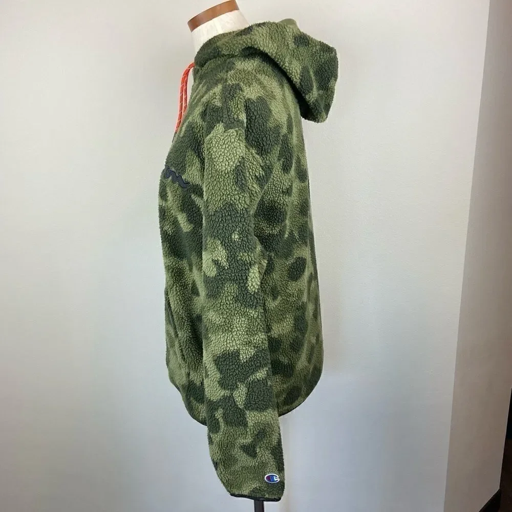 Champion Heritage Camo Sherpa Hoodie